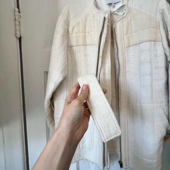 IRO belted evening jacket, sz 34` - Picture 8 of 9